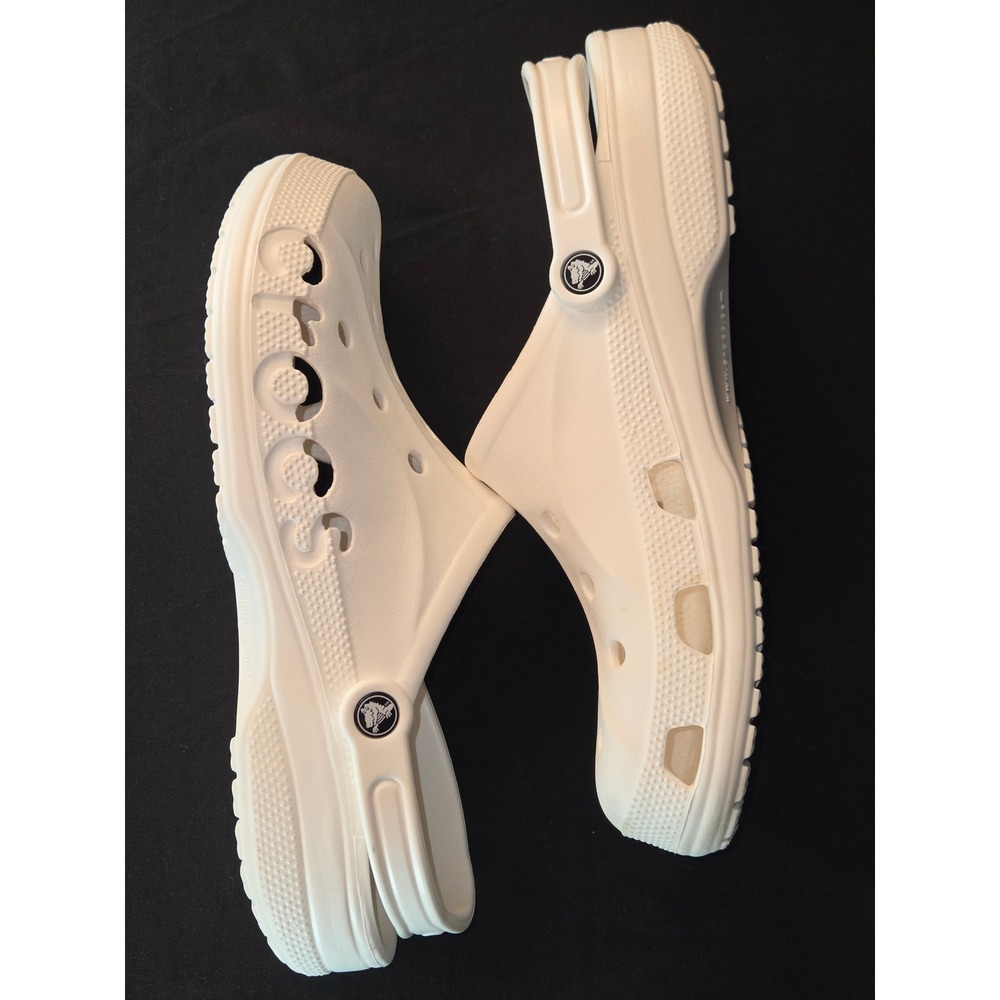 Crocs Classic Clog White Men's Shoes Comfortable Casual Slip‎ On